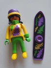 Vintage Playmobil Female Snowboarder Figure Toy Set #3683 Snowboarding 1992
