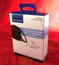Insignia- Silicone Case for Samsung Buds Live and Samsung Buds Pro - /OPEN BOX