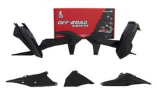 Rtech Black Plastic Kit KTM XCF-W 450 2020-2023