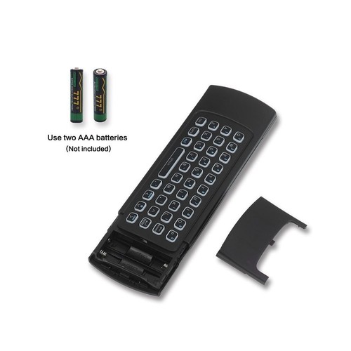 Backlit Wireless 2.4G USB Remote Control Keyboard Air Mouse For Android TV Box - Picture 7 of 7