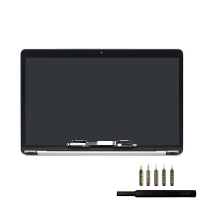 For Apple MacBook Pro 13''A1706 A1708 2016 2017 Retina LCD Screen Assembly silver