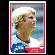 1981 Topps - Jerry Reuss #440 Los Angeles Dodgers ⚾ Baseball Card