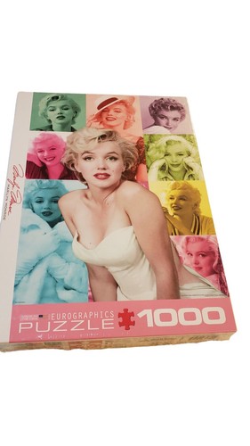 NEW MARILYN MONROE Eurographic Puzzle 1000 Pieces Marilyn Faces Year To Year USA