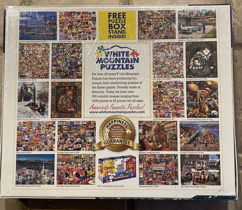 White Mountain Puzzle MACKINAC ISLAND MICHIGAN 1000 pc. 468 New Fun Collectible! - Picture 5 of 8
