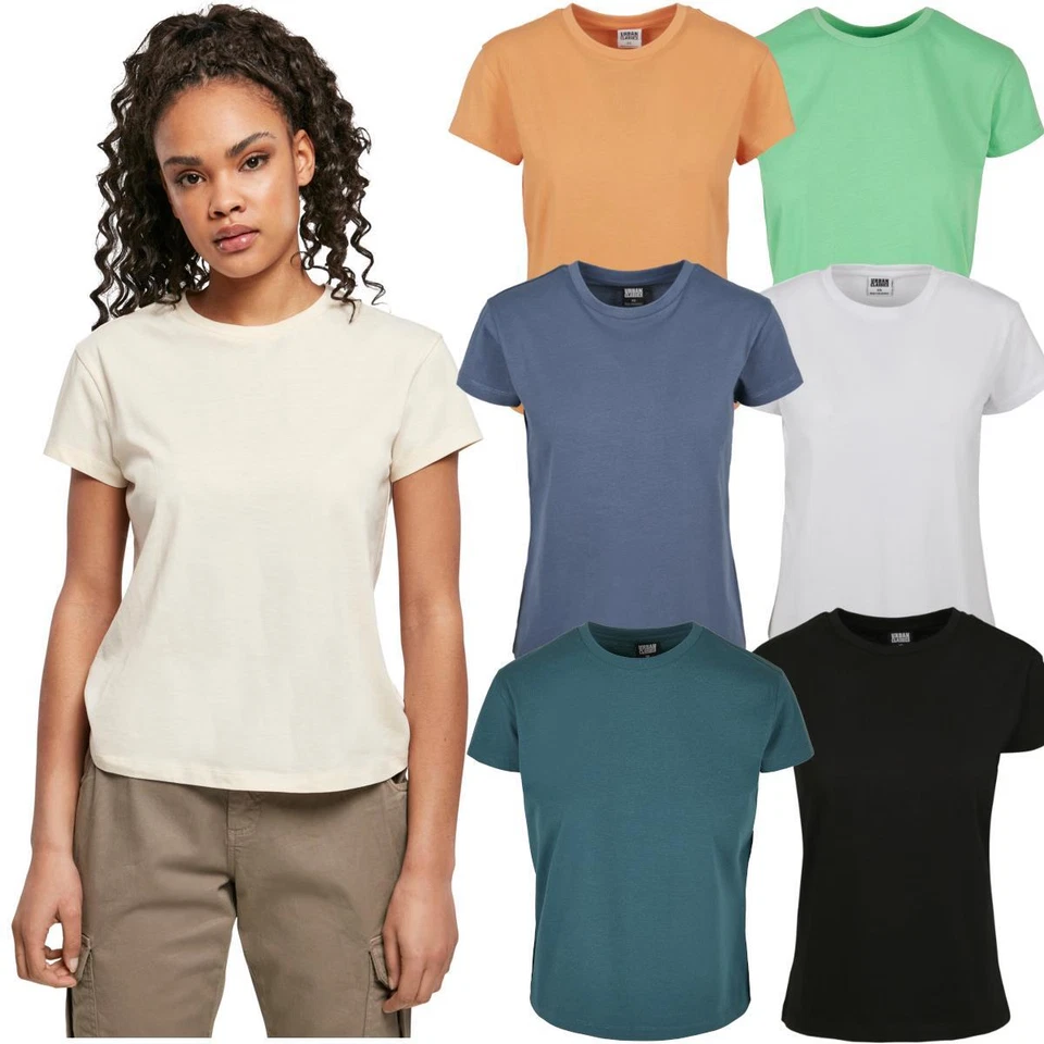 Urban Classics T-Shirt Basique Femme Uni Oversize XS-5XL - Photo 1/1