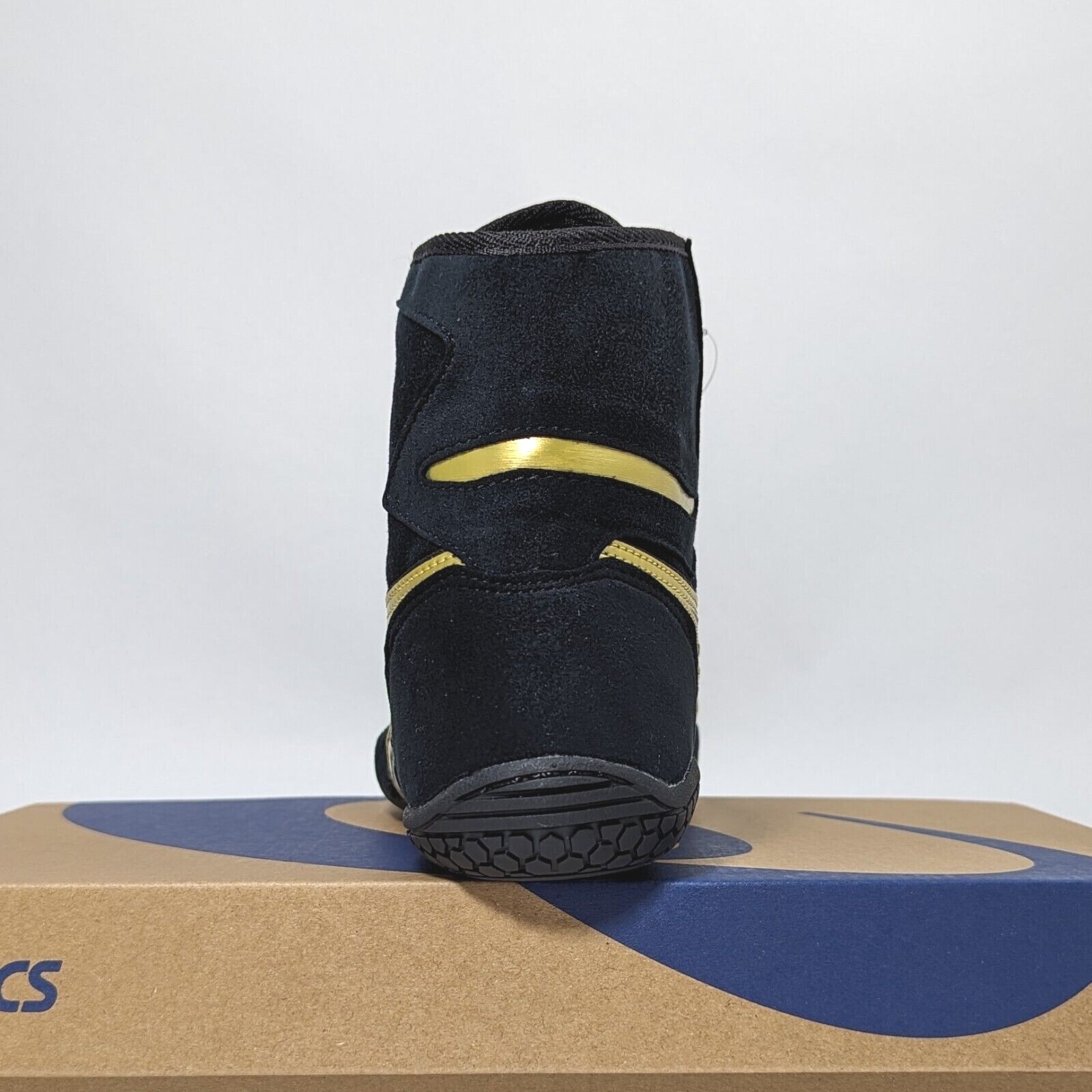 ASICS Wrestling Shoes 1083A001 Black/Gold edgeBlack EXEO(TWR900