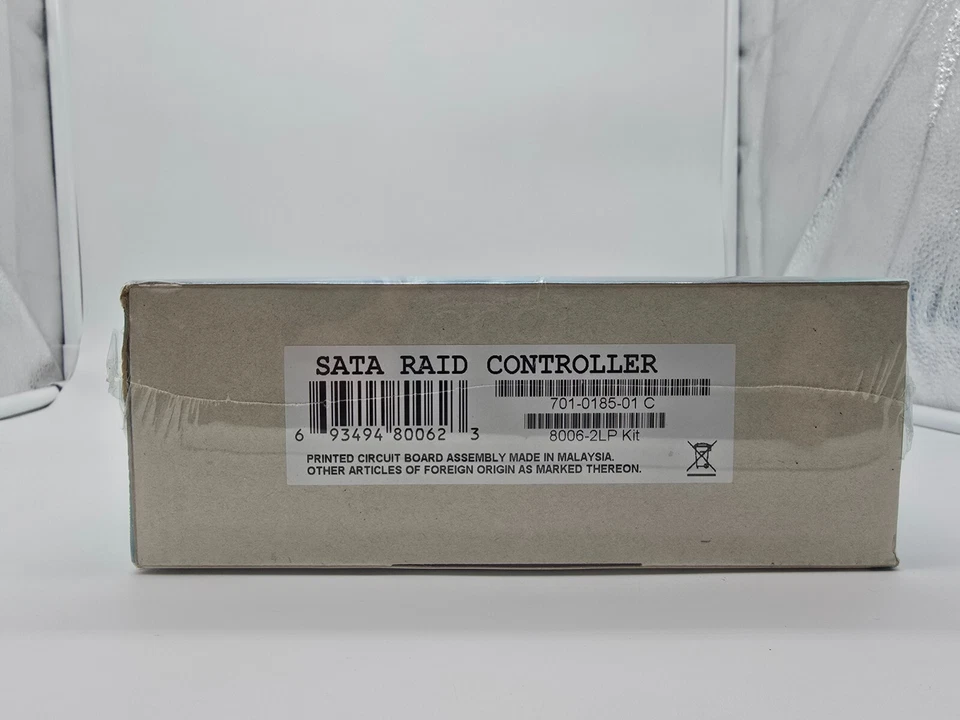 AMCC 3WARE SATA RAID CONTROLLER 8006-2LP PCI-64BIT 701-0185-01 C KIT - Image 3 of 4