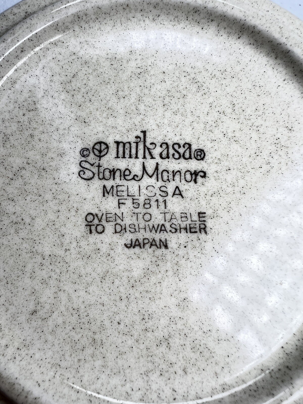 Mikasa Stone Manor Melissa Soup Cereal Bowl Japan F5811 Yellow Flower 7 1/4&rdquo; Dia