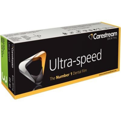 Kodak 1296771 Carestream Ultra-Speed X-Ray Film DF-42 D Speed #3 Paper 100/Bx