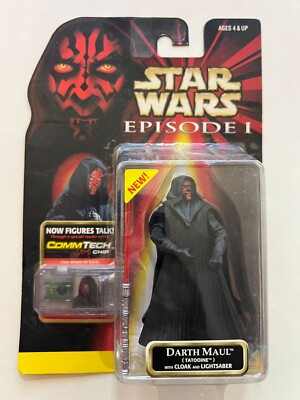Star Wars Episode I Darth Maul フィギュア Amazon.com: Star Wars Episode 1 Darth Maul with Sith Infiltrator