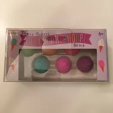 Petite Sweets Ice Cream Shoppe 6 Erasers Vanilla Scented Sealed