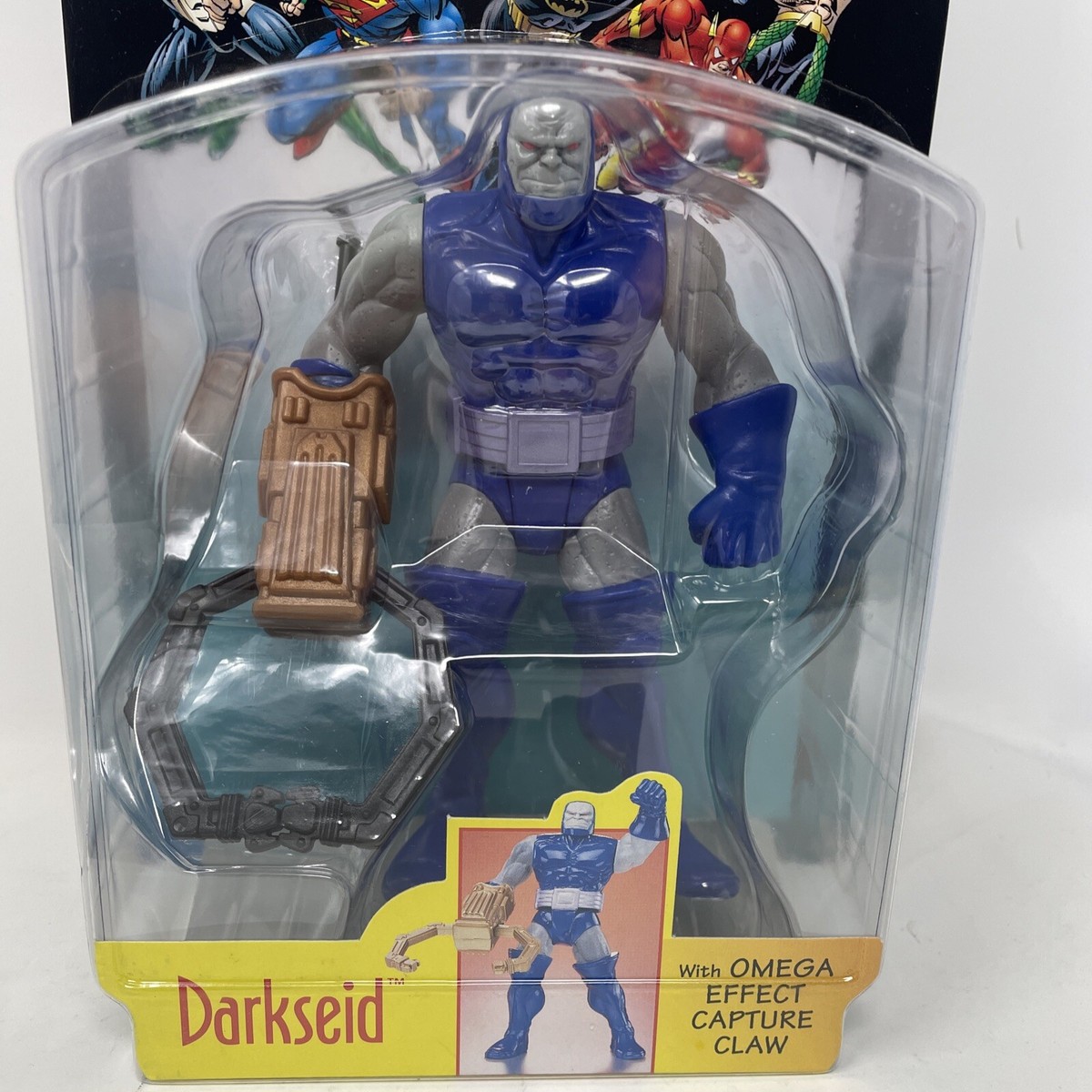 Darkness Defenders Of Justice '88 正規品 Vintage 1996 Kenner DC Comics Total Justice Darkseid Figure Sealed
