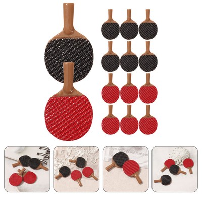 20pcs DIY Tisch Tennisschläger Dekorative -Pong-Fledermäuse entzückender