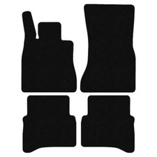 Schwarz Fußmatten Velour für Mercedes S-Klasse W223 2020-... Autoteppiche, 14xRa