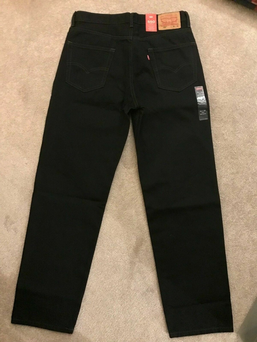 Levi's 550 Relaxed Fit Size 34 X 32 Tapered Leg Jeans Durable