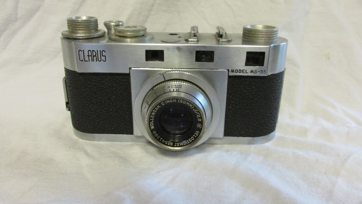 Clarus MS-35 Vintage Rangefinder Camera For Parts or Repair | eBay