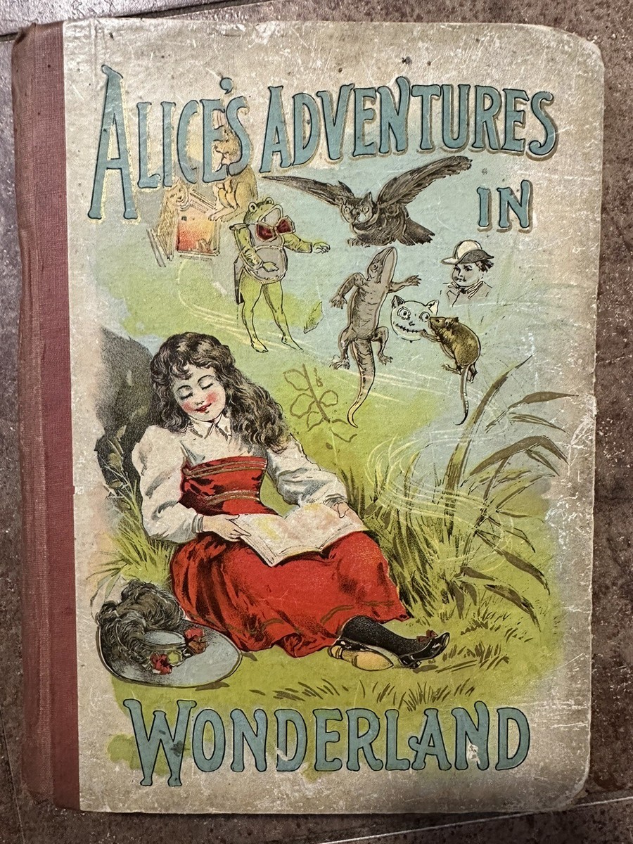 洋書 Alice's Adventures in Wonderland Antique Alice's Adventures In Wonderland W.B. Conkey Co 1903 | eBay