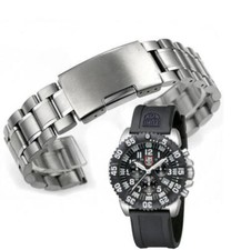 Metal Replacement Watch Band Fits Luminox Sea Colormark Dive 3180 3181 3183 015