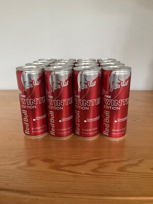 16 RED BULL WINTER EDITION ENERGY DRINK POMEGRANATE 8.4 OZ CANS