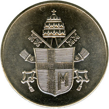 ☆ SPAIN 1982 • MEDAL Ag ☆ POPE JOHN PAUL II • PAPAL VISIT ☆ JUAN PABLO II ☆C6680