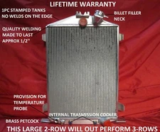 Aluminum Radiator 1932 Ford Street/Rat Rod High/Hi Boy