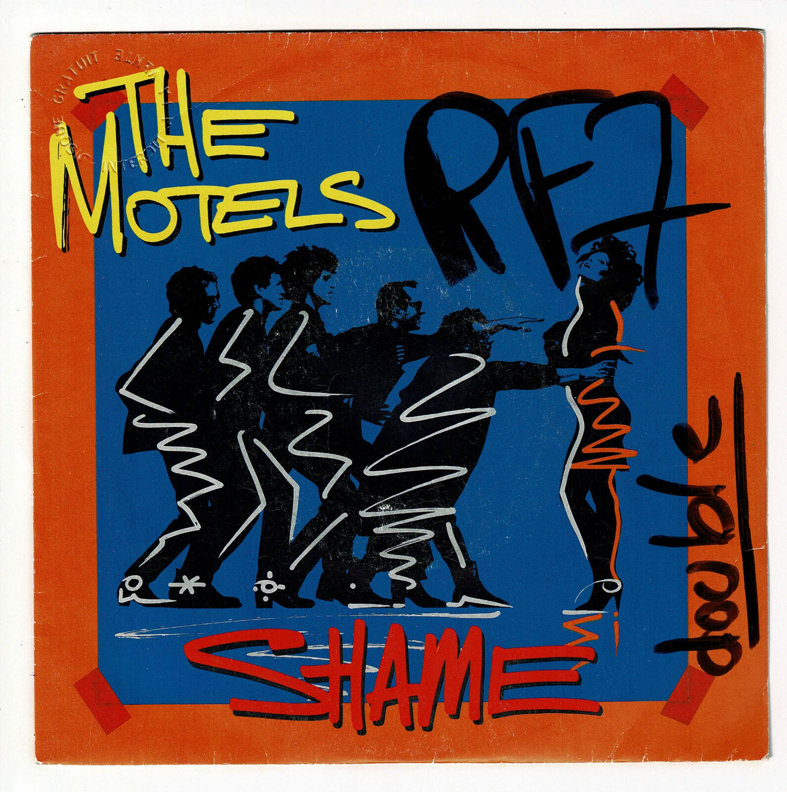 The Motels Vinyl 45 RPM 7 "" Sp Shame -save Last Dance For Love - Capitol Promo