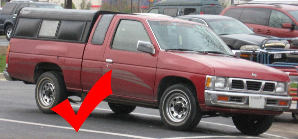 Window Glass Seals Door Belt Weatherstrip Fits For Nissan D21 Pickup 1986-1997 Foto 2 de 4