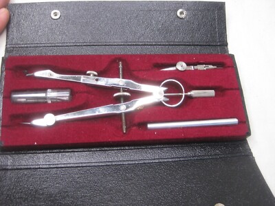 53 C 7870 vintage Germany mfg. compass drafting German tools engineer architect