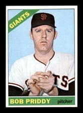 1966 Topps #572 Bob Priddy   NM/NM+ X3631668