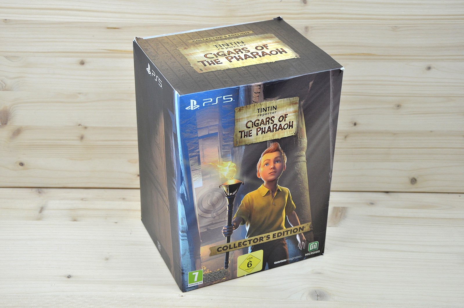 PS5 - Tintin Reporter: Los cigarros del faraón - Edición Coleccionista en EMBALAJE ORIGINAL