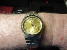 TUDOR 34mm Royal Geneve Stainless Steel with Yellow Gold, 28403, Mens Wristwatch 17