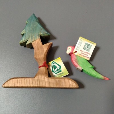 Ostheimer Tree and Parrot