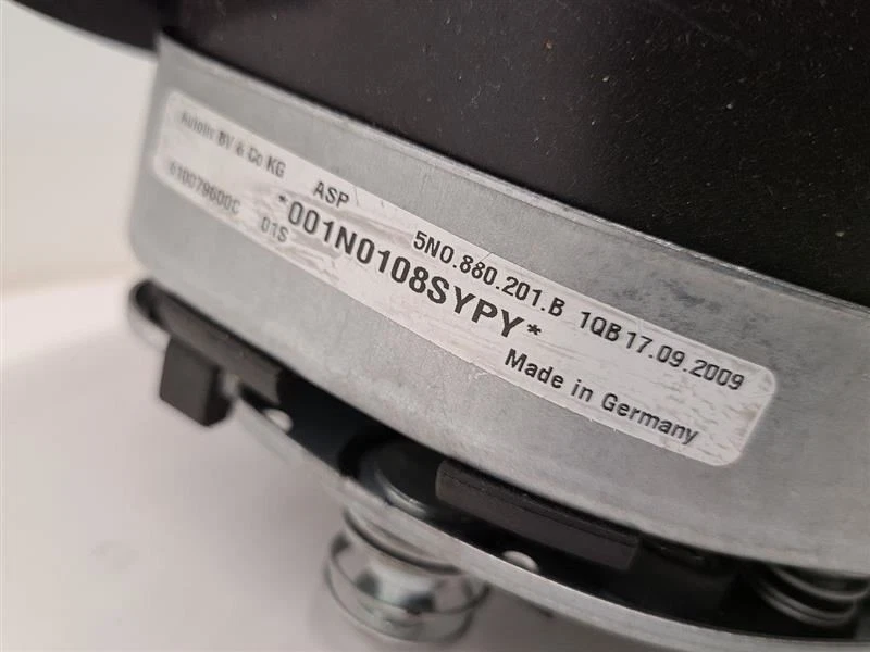 09 10 VOLKSWAGEN TIGUAN LH Front Driver Airbag Steering Wheel 3 Spoke 5N0880201 Foto 4 de 4