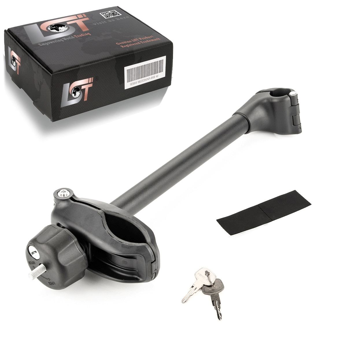 Bike Mount for Bike Rack 42 CM Long Removable with Castle Ø 0 31/32in Pipe