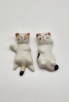 Orientalische Katzen II. Ornament Porzellan Pinselauflage/Gestell/Halter
