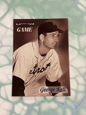 1998 Fleer Sports Illustrated Then & Now George Kell Legends Of The Game #14 (Q)