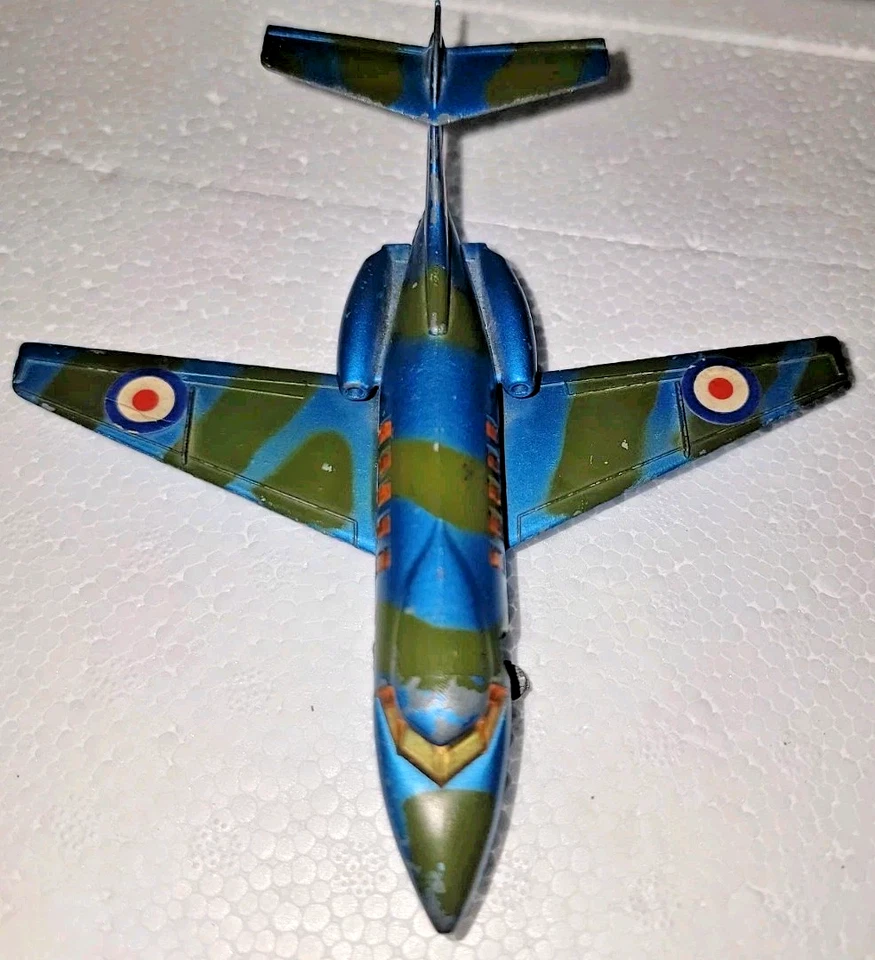 Avión a reacción Dinky Toys Hawker Siddeley 125, Nº 723, 1975, raro, excelente Foto 3 de 4