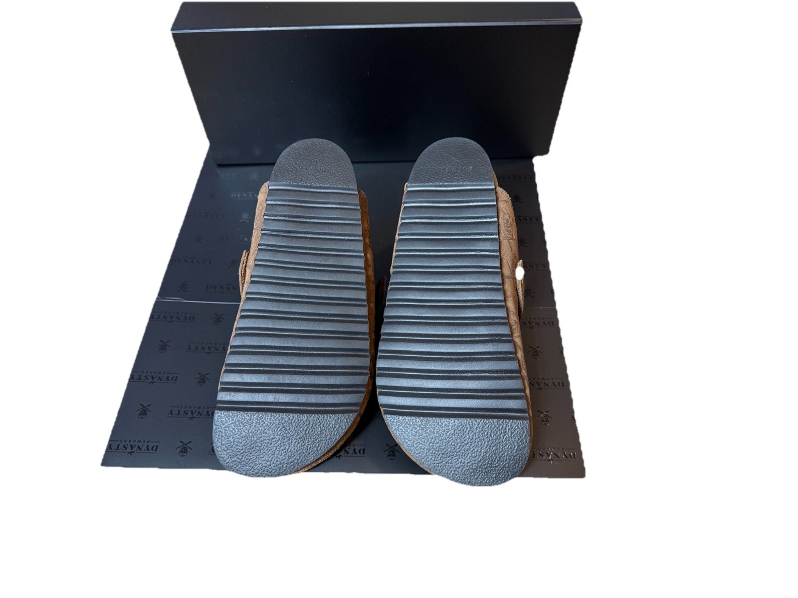 Shoe Surgeon Espresso Mules Brown Mens 6 Womens 7.5 Luxury Birkenstock Monogram image 5