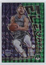 2022-23 Panini Mosaic Elevate Green Mosaic Prizm Domantas Sabonis #20 03rx