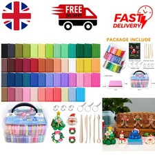 Versatile Polymer Clay Set - 50 Colors with Tools for Jewelry Making & Crafts