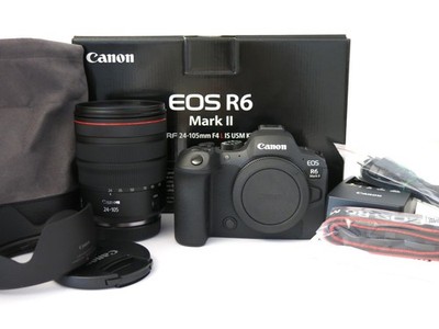 Canon EOS R6 Mark II mit RF 24-105mm 4.0 L unbenutzt Gewährleistung 1 Jahr