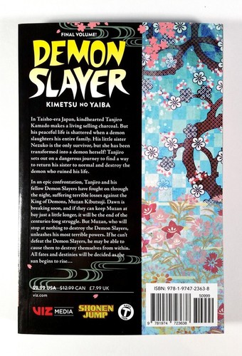 Demon Slayer Kimetsu No Yaiba Vol. 23 Manga (Viz Media) New - Picture 2 of 2