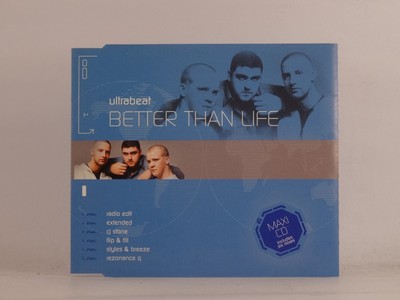 ULTRABEAT BETTER THAN LIFE (C15) 6 Track CD Single including Picture Sleeve AATW