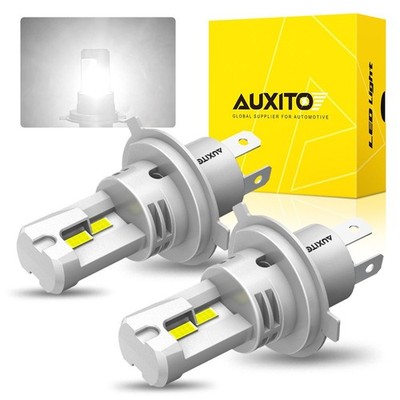 AUXITO 2X 9003 H4 LED High Low Headlight Beam Kit Bulbs Super HOT White 30000LM