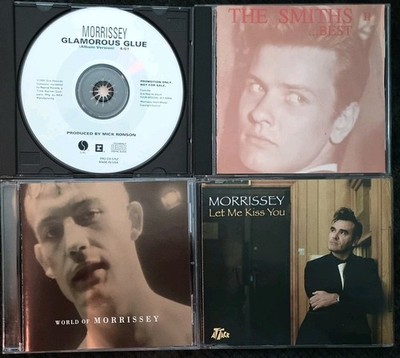 THE SMITHS / MORRISSEY Best of II Glamorous Glue WORLD OF let me kiss you CD lot