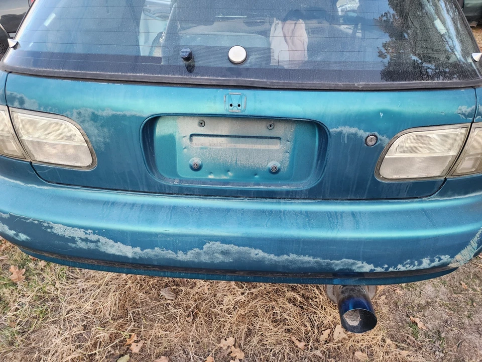 Honda Civic 1992-1995 hatchback 3 puertas cubierta tapa puerta trasera ¡Sin luces altas!! Foto 2 de 4