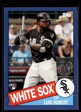 2020 Topps 1985 35th Anniversary Blue (Series 2) Luis Robert RC Chicago White