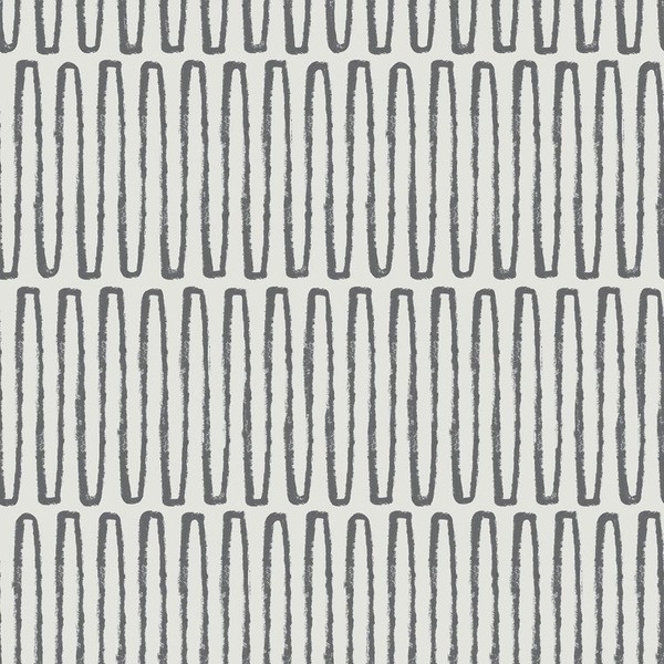 Fd26501_Hannah Geometrische Schleifen Kohle Grau Fine Decor Tapete-image