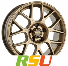 4x BBS XR bronze matt 8x18" ET45 LK5 120 ML 82 Alufelgen 18 Zoll