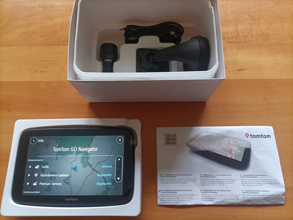 TomTom GO Navigator 7 Zoll Display, Europakarten WLAN Sprachsteuerung Traffic - Bild 4 von 4